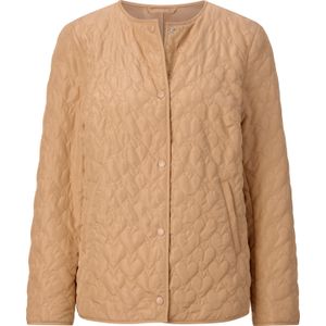 Dames Watté-jack in camel