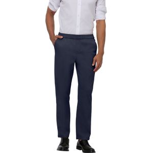 Heren Comfortjeans in marine