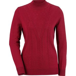 Kersenrood - Pullover - 100% Polyacryl - Ruimvallend