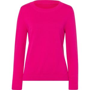 Dames Pullover met lange mouwen in fuchsia