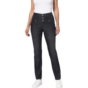 Dames jeans in black denim