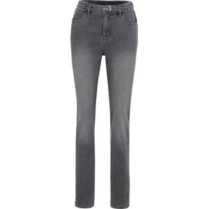 Dames jeans in grey-denim