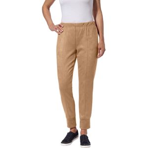 Dames comfortbroek in camel