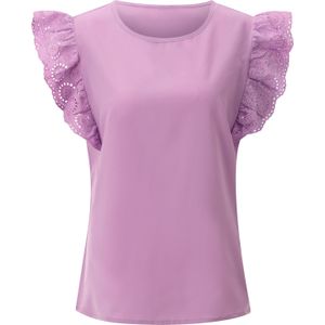 Dames Blousetop in orchidee