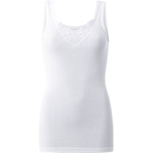 Hemden - Wit - 100% Katoen - Mouwloos