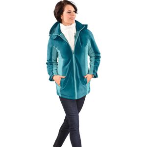 Functioneel jack in petrol-winterturquoise