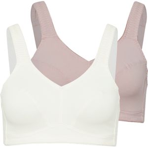 Dames Steunbeha zonder beugel in champagne + poudre