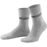 Huissokken - Grijs - 6 Paar - Katoen/Polyester