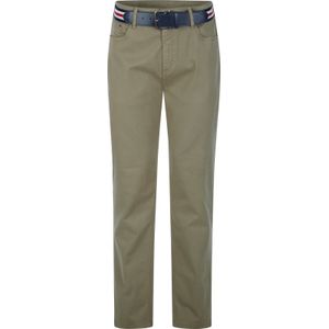 Heren 5-pocketjeans in kaki