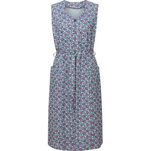 Keukenschort - Aquamarijn/Orchidee - Katoen