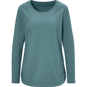 Dames fleeceshirt in jade