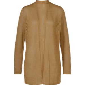 Dames Jack, ajourpatroon in camel