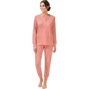 Dames Pyjama in apricot