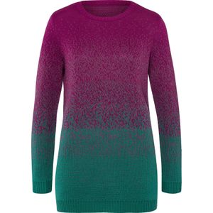 Pullover - Magenta/Smaragd - 100% Polyacryl