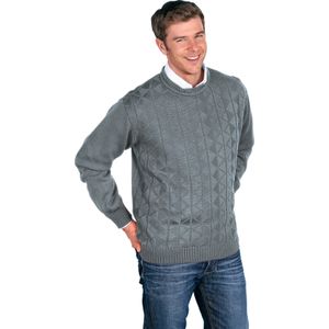 Unbranded - Pullover - Grijs Mêlee - 100% Polyacryl