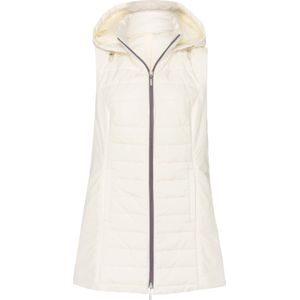 Vesten - Lang Vest - Champagne - Gevoerd - Met Capuchon