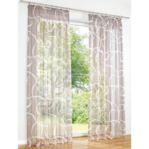 Gordijnen - 140x145 cm - Polyester - Ringen