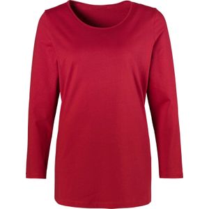 Classic Basics - Longshirt - Bordeaux - Lange Mouwen - 100% Katoen