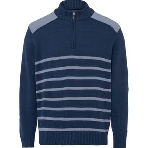 Pullover in donkerblauw/duivenblauw