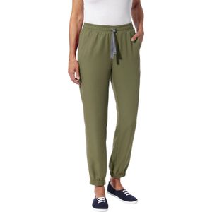 Stretchbroeken - Olijf - 100% Polyester - Comfortabele Pasvorm