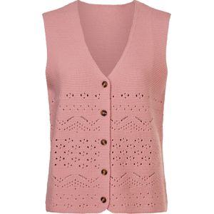 Dames Vest in rozenkwarts