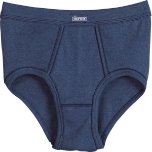 Heren Slip in donkerblauw gemêleerd