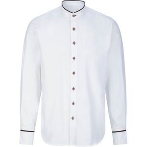 Heren Overhemd met lange mouwen in wit
