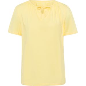 Dames T-shirt in citroen