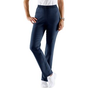 Classic Basics - Jeggings - Dark Blue - Elastische Band - Lange Maten