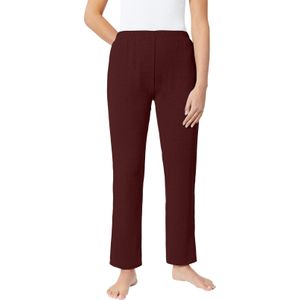 Broeken - Bessenrood - 60% Katoen 35% Polyester 5% Elastaan