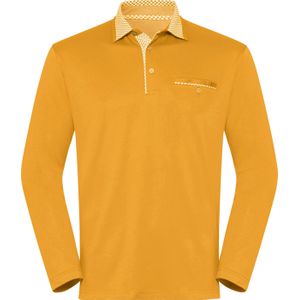 Hajo - Shirt - Oker - Lange Mouwen - 1-delig