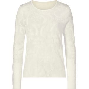 Dames Ajourpullover in ecru