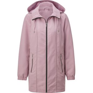 Classic Basics - Anorak - Mauve - Met Capuchon - Steekzakken - Ritssluiting