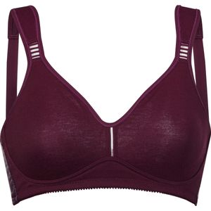 Bralettes - Wijnrood - 43% Polyester - 30% Polyamide - 23% Katoen