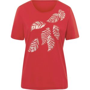 Dames Shirt met korte mouwen in rood