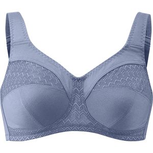 Bralette - Duifblauw - 36% Polyester, 35% Polyamide, 24% Katoen, 5% Elastaan