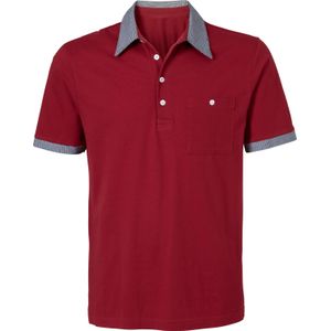 Heren Poloshirt in rood