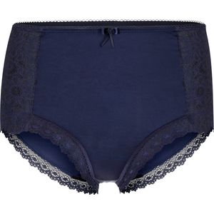 Wäschepur - Tailleslip - Glanzend - Gebloemd Kant