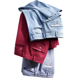 Heren broek in blue-bleached