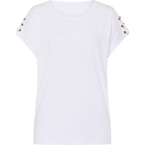 T-shirt - Ecru - 100% Katoen