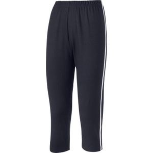 Leggings - Marine/wit - 95% Katoen, 5% Elastaan - Elastische Band