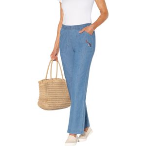 Dames Comfortjeans in blue-bleached
