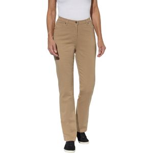 Dames 5-pocketjeans in camel