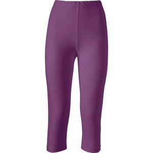 Leggings - Bessenrood - 95% Katoen, 5% Elastaan - Knielang