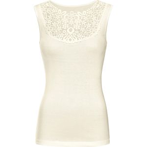 Shirt - Champagne - 50% Katoen 50% Modaal - Mouwloos