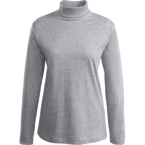 Columbia - Grijs Mêlee - Coltrui - Katoen - Lange Mouwen