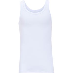 Kings Club - Hemd - Wit - 2 Stuks - Mouwloos - 100% Katoen