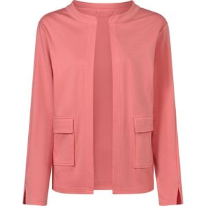 Dames Jersey blazer in flamingo