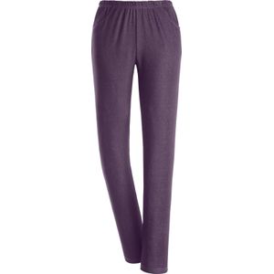 Stretchbroeken - Bessenrood - 65% Katoen, 30% Polyester, 5% Elastaan