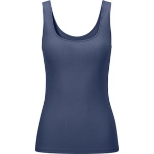 Dames Hemd in middenblauw